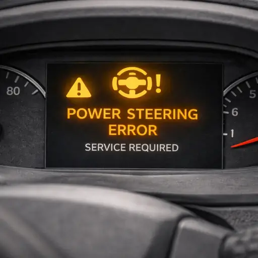 Ошибки электроусилителя руля