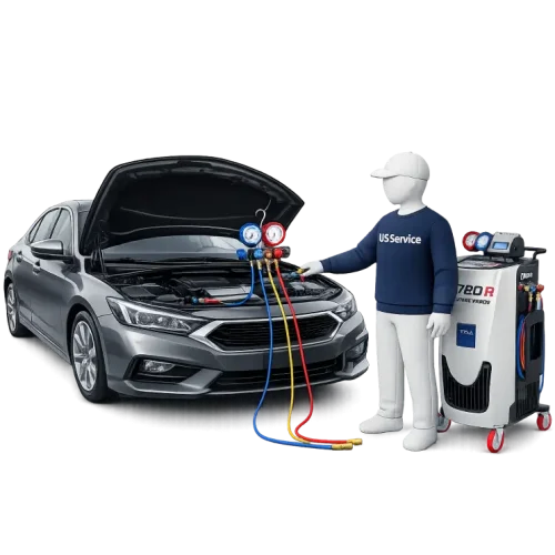 Диагностика кондиционера авто в Минске в US Service