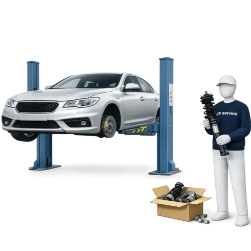 Замена амортизаторов в Минске в US Service