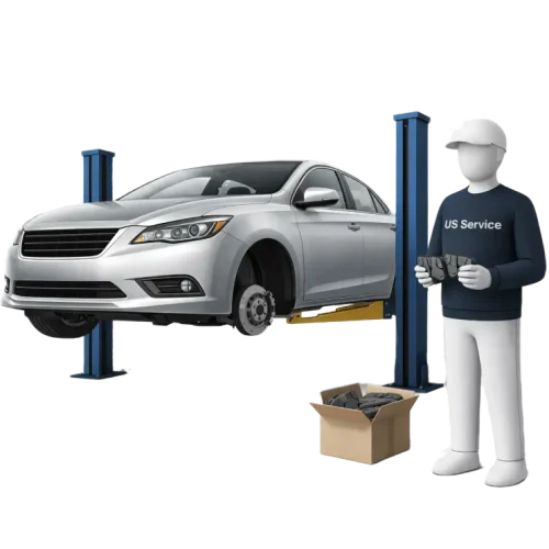 Замена тормозных колодок в Минске в US Service